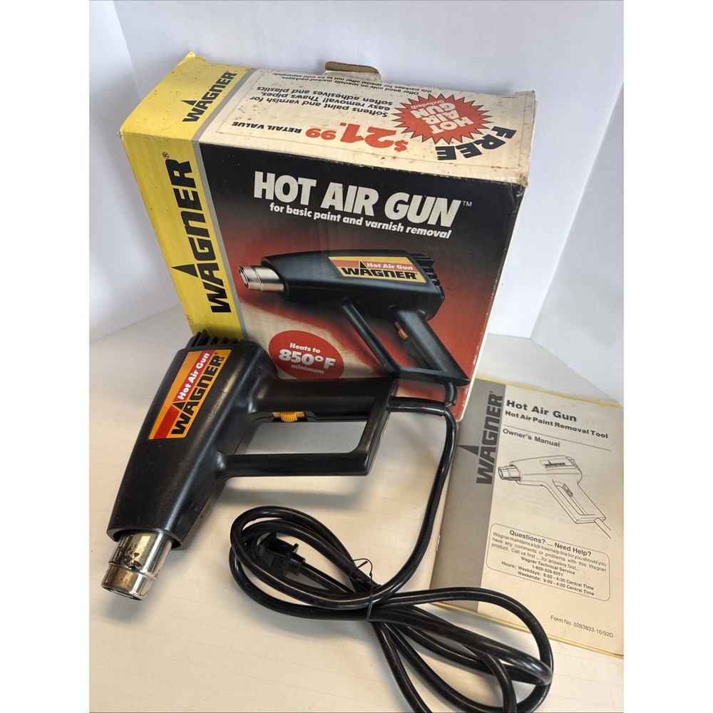 Hot Air Gun Wagner For Basic Paint And Varnish Removal 0283015